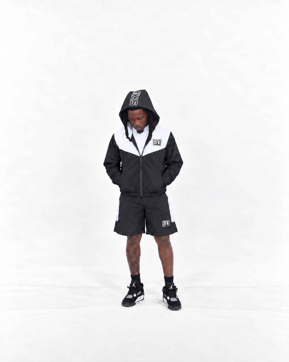Charcoal Tracksuit Set